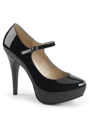 5 1/4" Heel, 1 1/4" PF Maryjane W/Concealed PT Pump