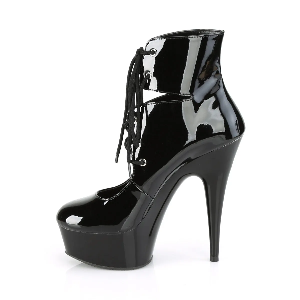 6 Inch Heel DELIGHT-600-22 Black Pat