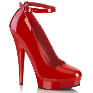 6 Inch Heel SULTRY-686 Red Patent