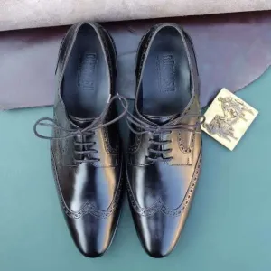 Aügeron - Brogue Derby in Black
