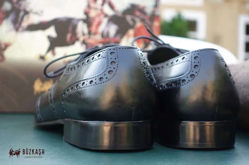 Aügeron - Brogue Derby in Black