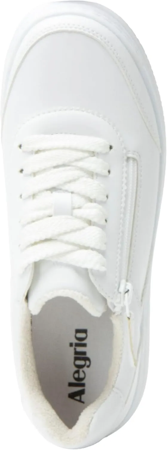 Alegria Women's Averie Zipper Platform Tennis Shoes