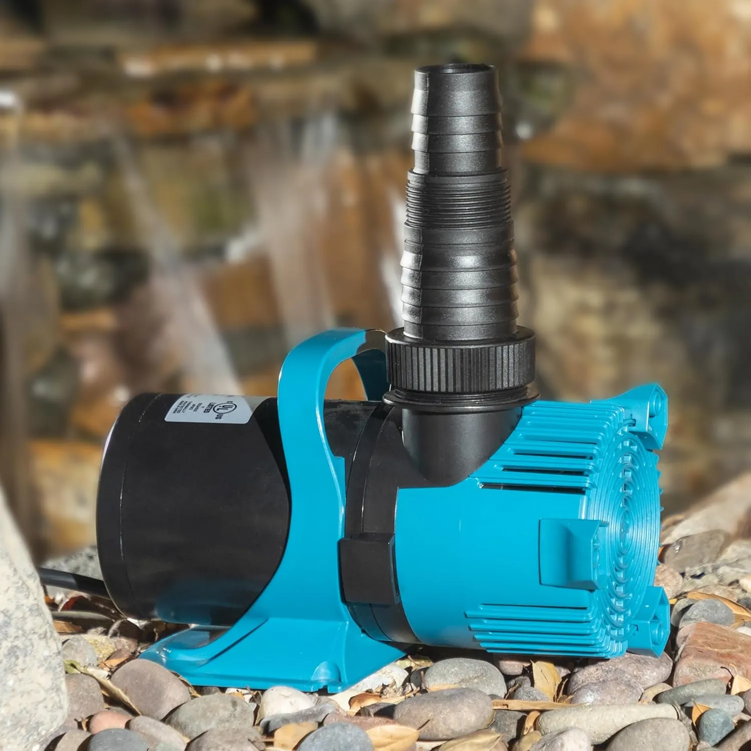 Alpine Corporation 3000 GPH Vortex Energy-Saving Pump for Ponds, Fountains, Waterfalls, and Water Circulation