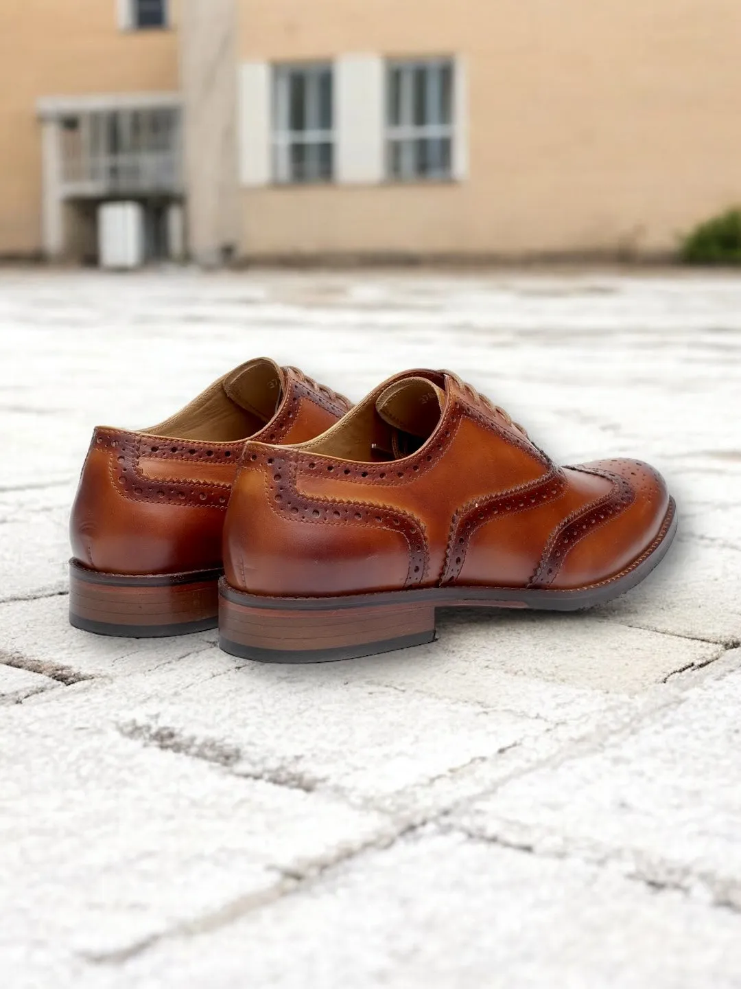 Amber Monarch — Full Brogue Derby