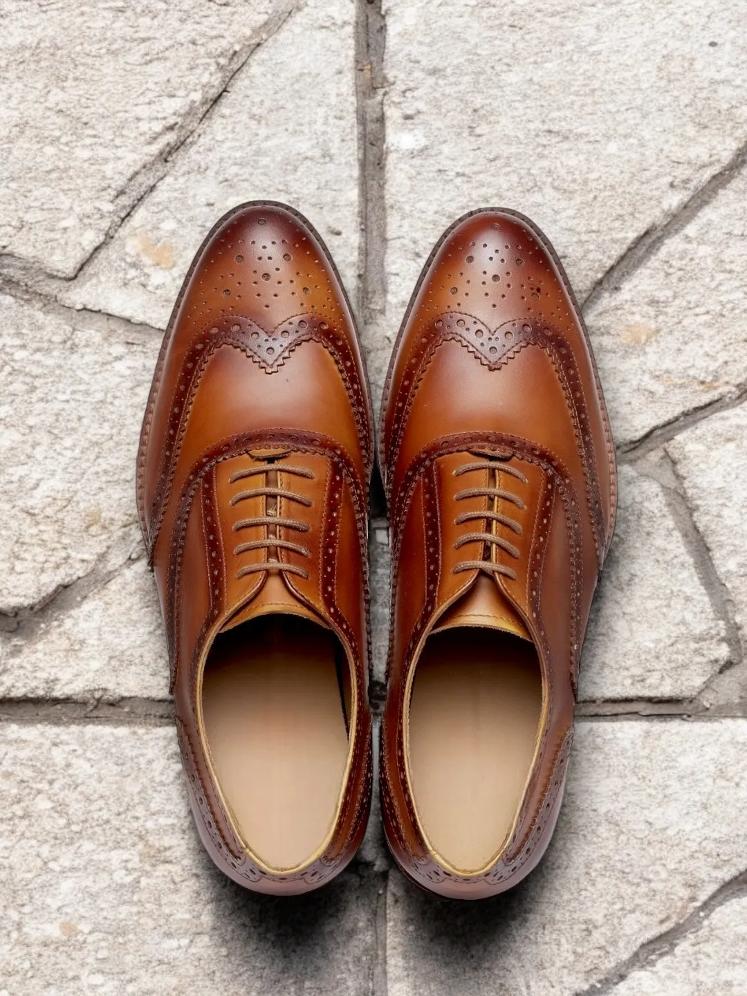 Amber Monarch — Full Brogue Derby
