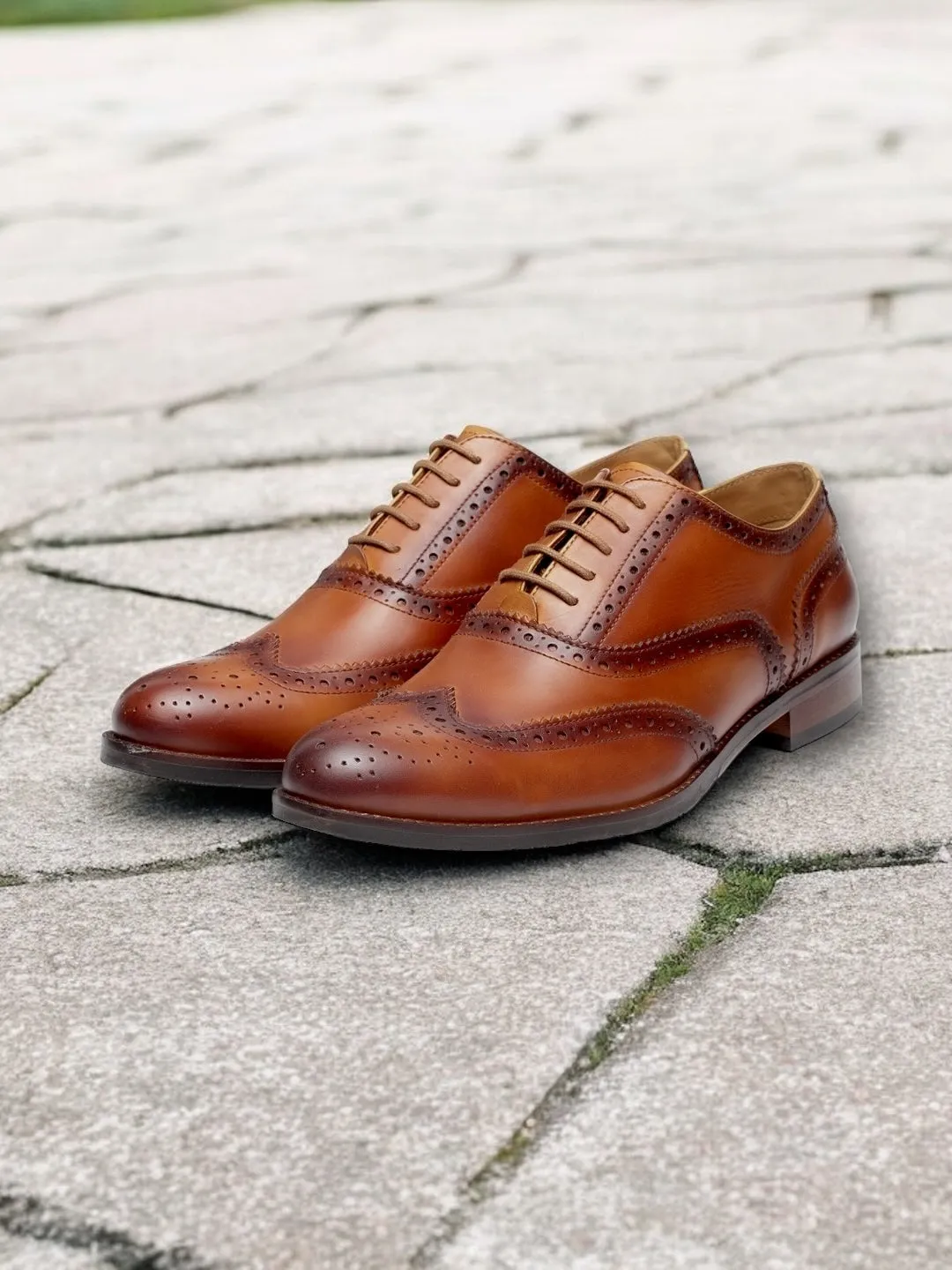 Amber Monarch — Full Brogue Derby