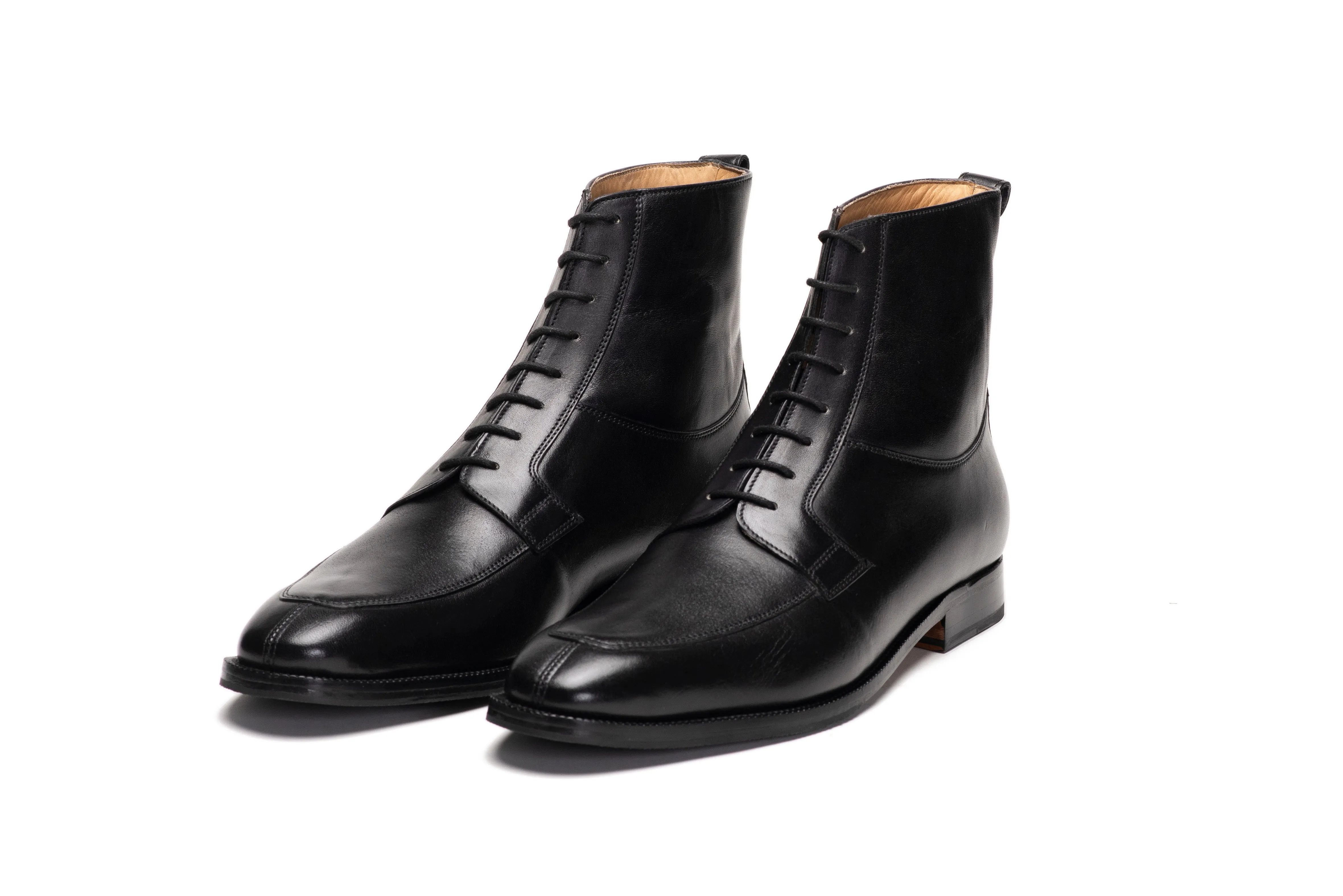 Apron Derby Boot - Black