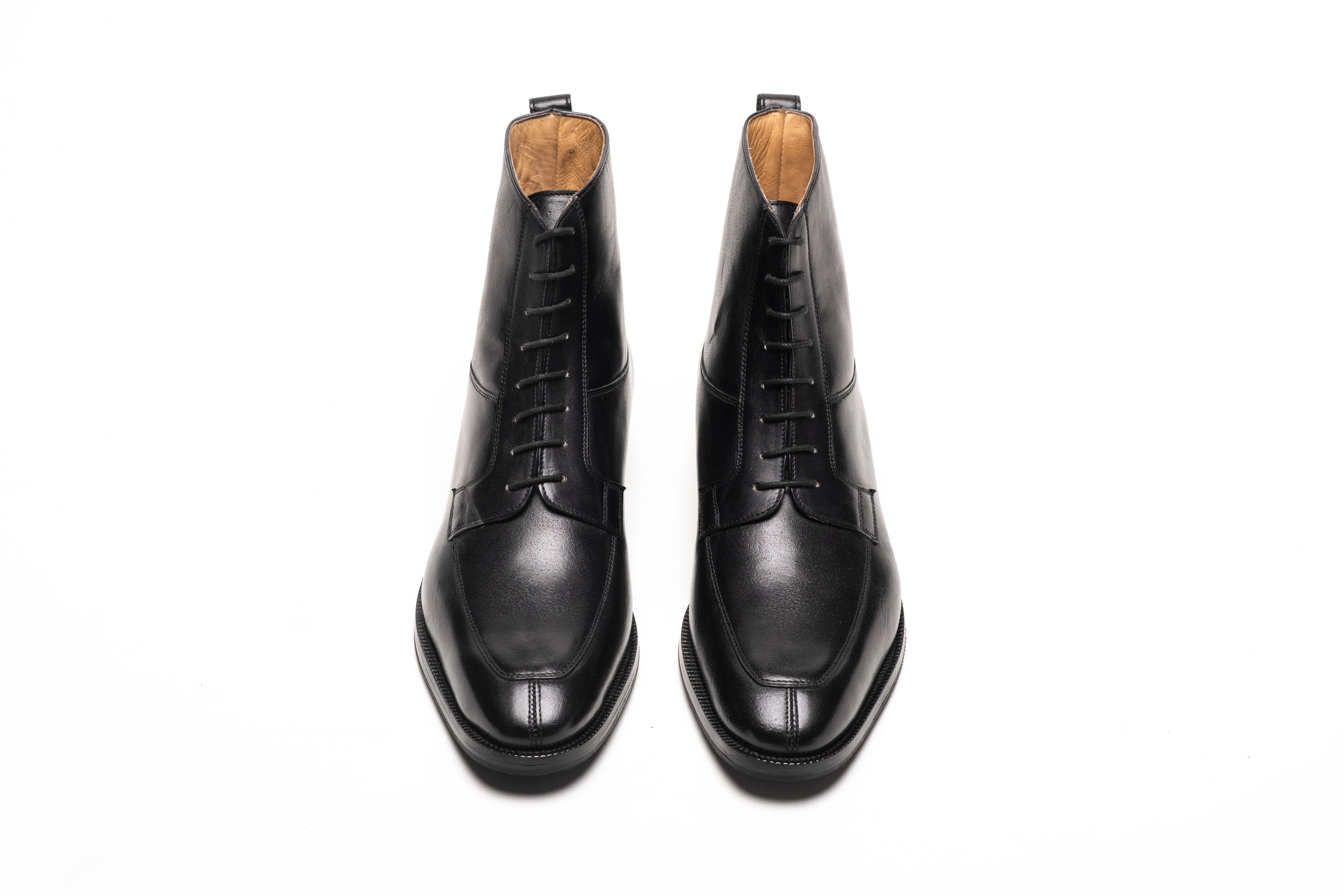 Apron Derby Boot - Black