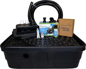Aquascape Backyard Waterfall Fountain Kit for Landscape and Garden | 83013 Black
