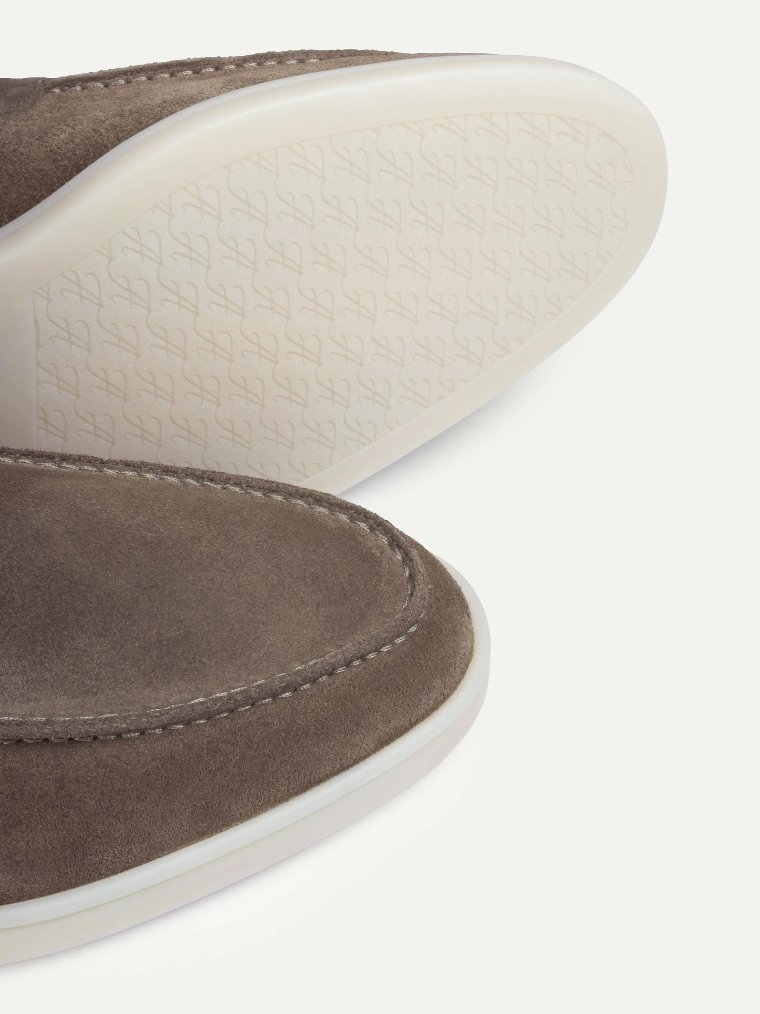 Ash Grey Yacht Loafers