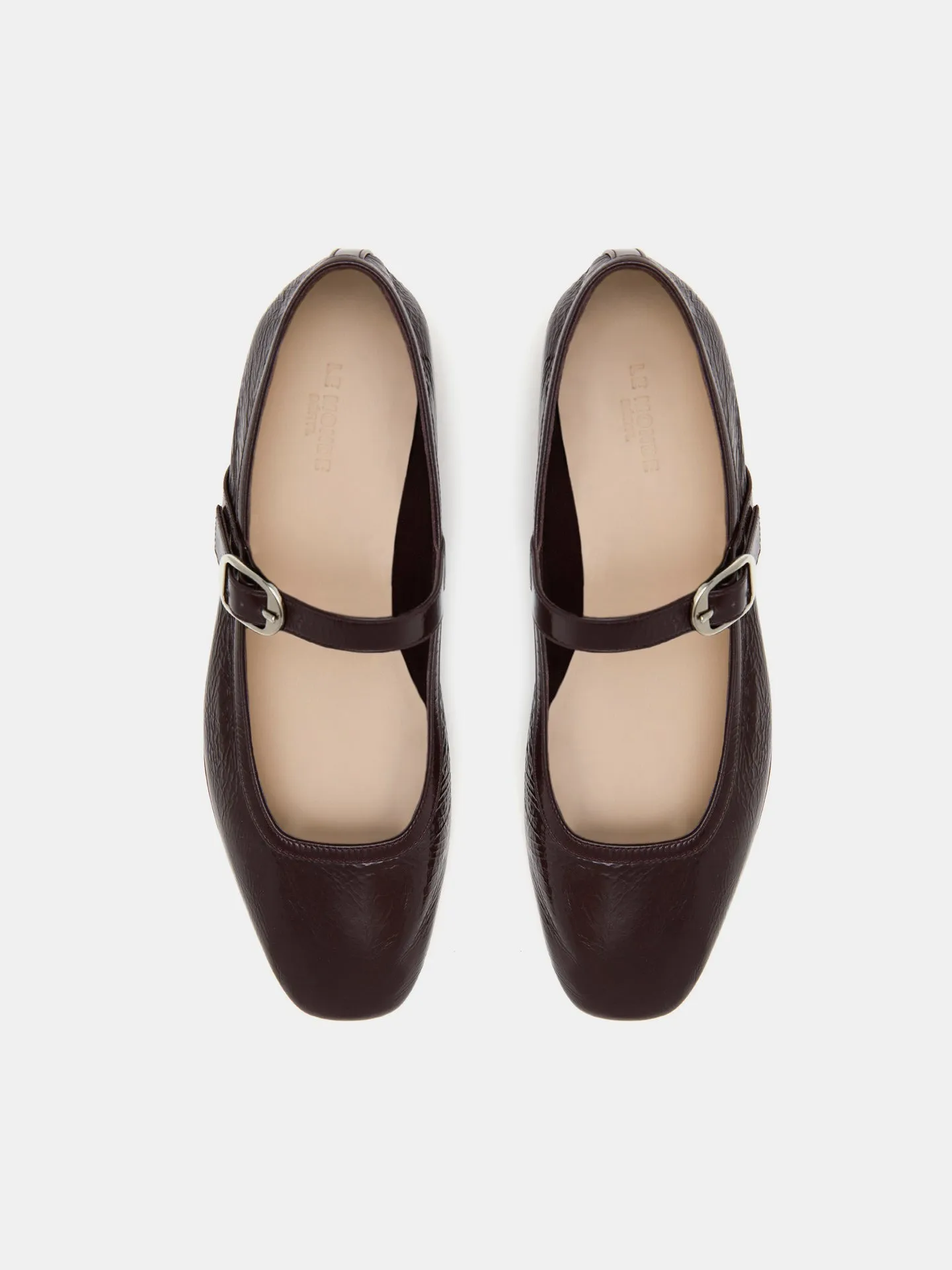 Ballet Mary Jane / Chocolate Patent Leather
