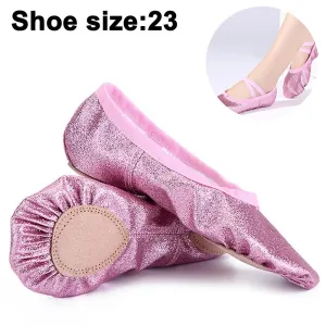 Ballet Pointe Shoes Girls Women Ribbon Ballerina Shoes With Toe Pads
