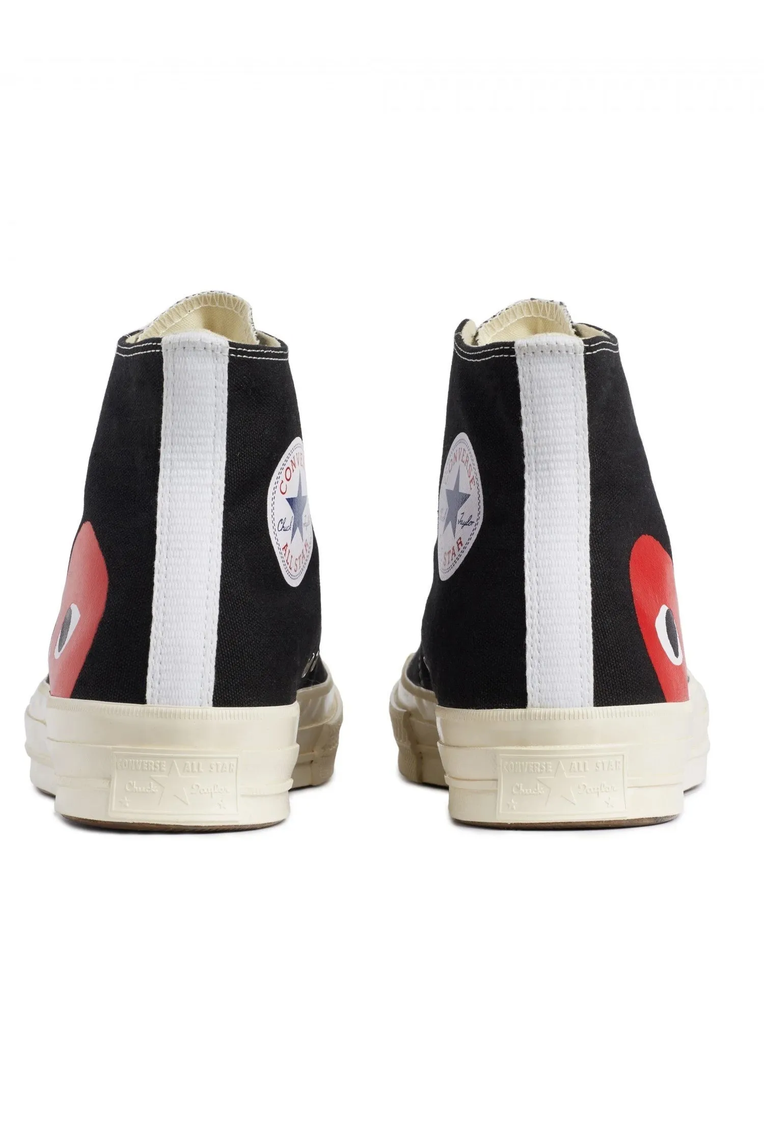 BIG HEART HI TOP SNEAKER BLACK