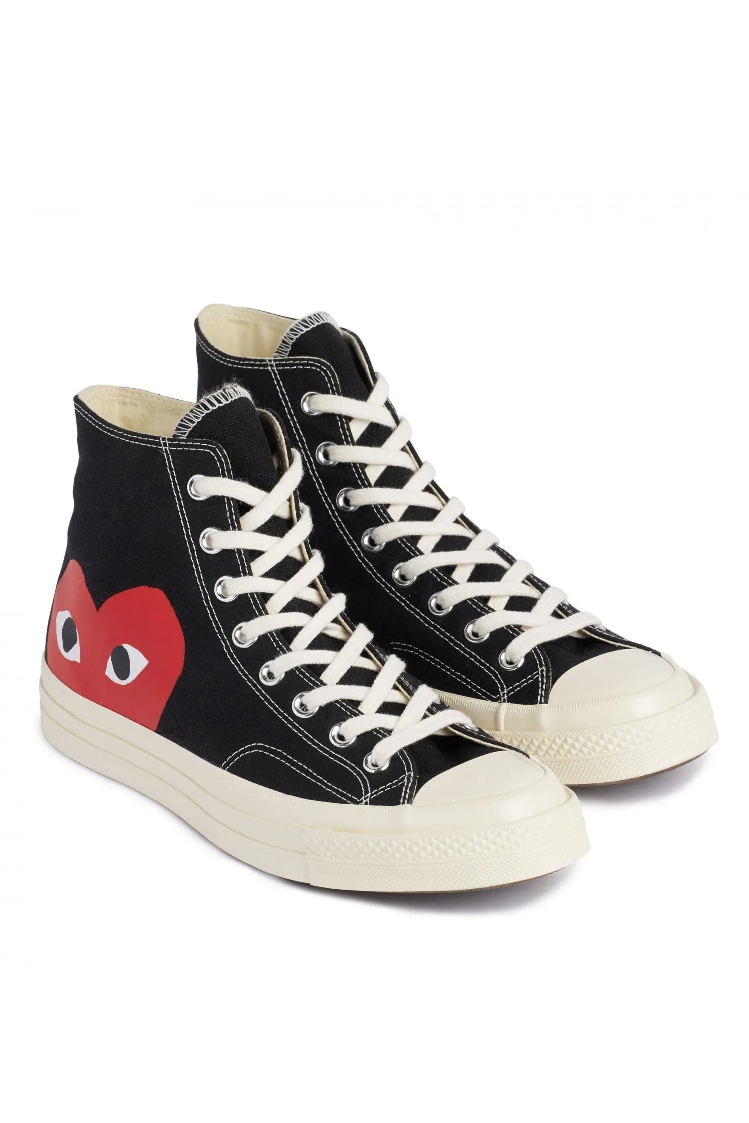 BIG HEART HI TOP SNEAKER BLACK