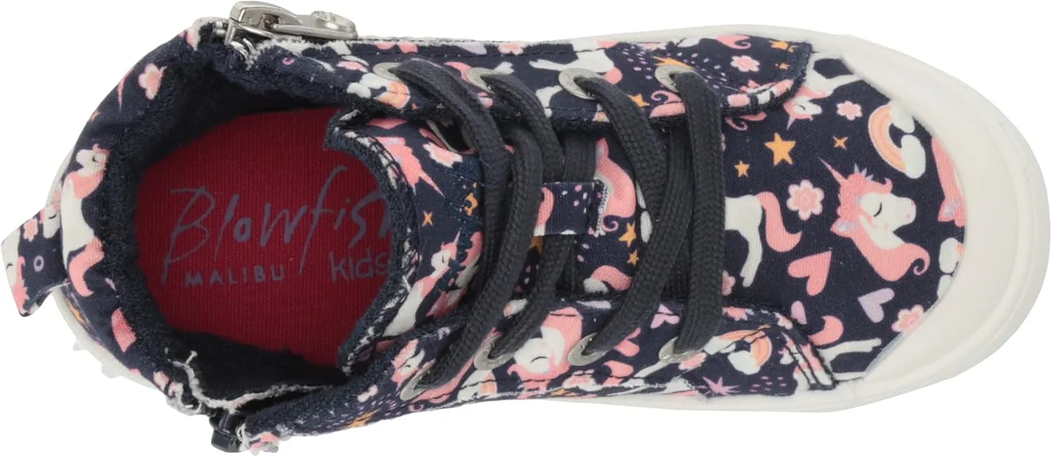Blowfish Malibu Girls' Valetta Canvas High Top Sneaker