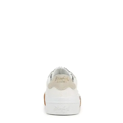 Blowfish Malibu Womens Wildcard Sneaker Off White Canvas 8 M