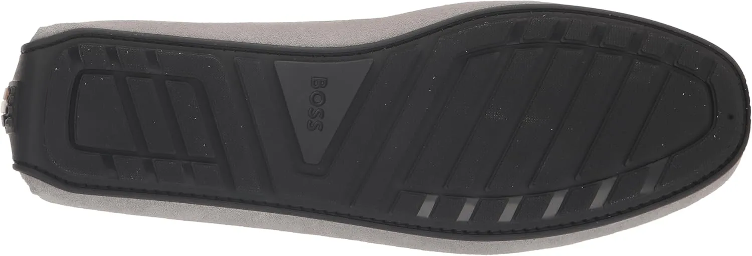 BOSS Men's Noel Suede Leather Moccasin Loafer