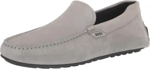 BOSS Men's Noel Suede Leather Moccasin Loafer