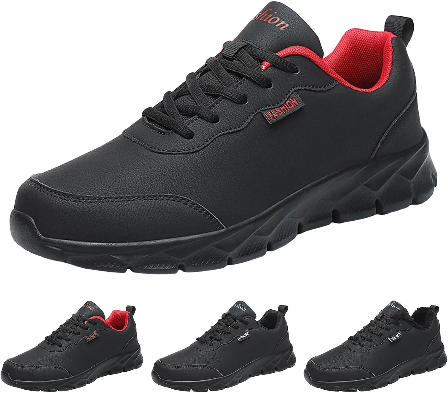 Breathable Dress Sneaker Men Casual Shoes Sport Fashionable New Pattern Simple Solid Color Warm and Comfortable Shoes in