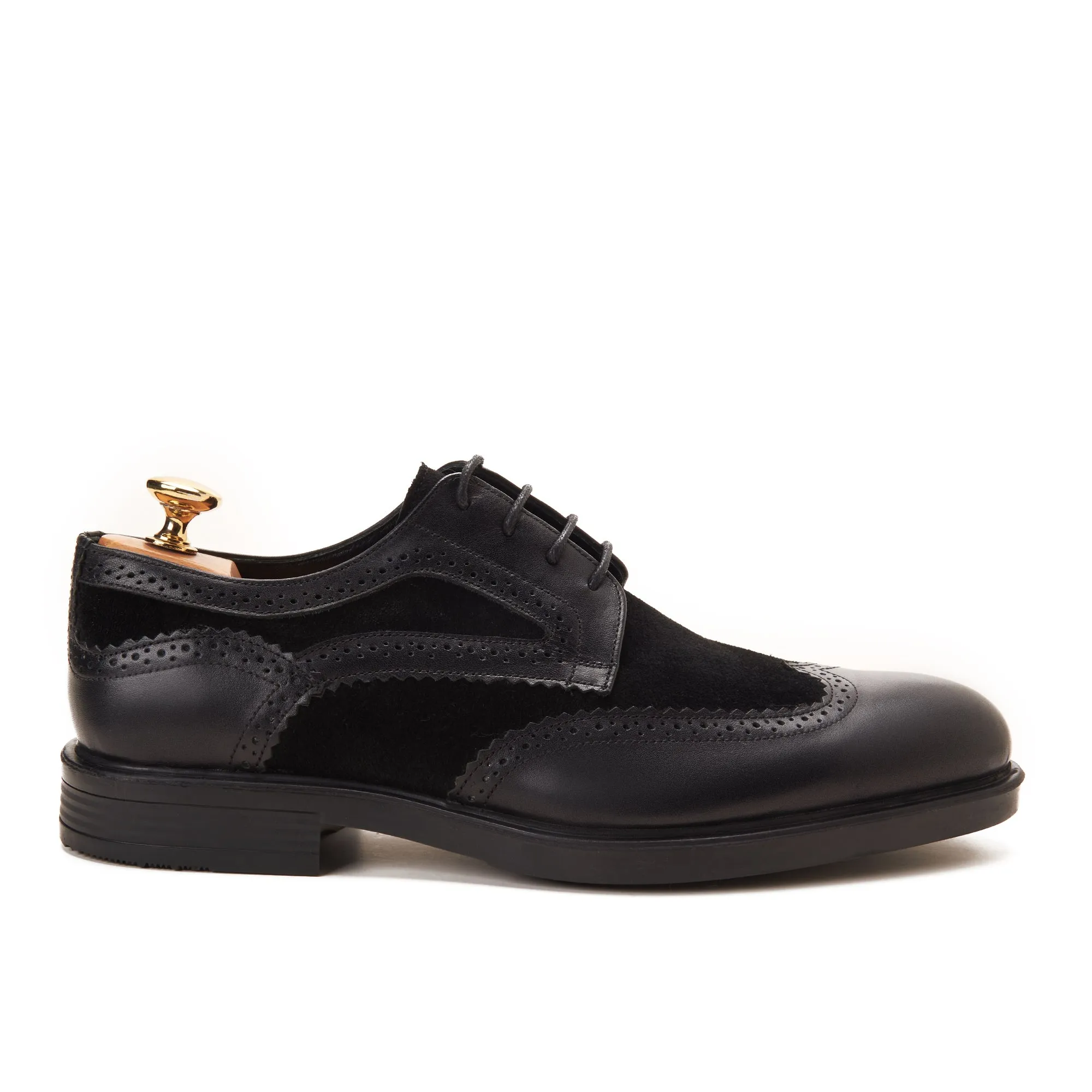Callisto Derby Brogue with Suede