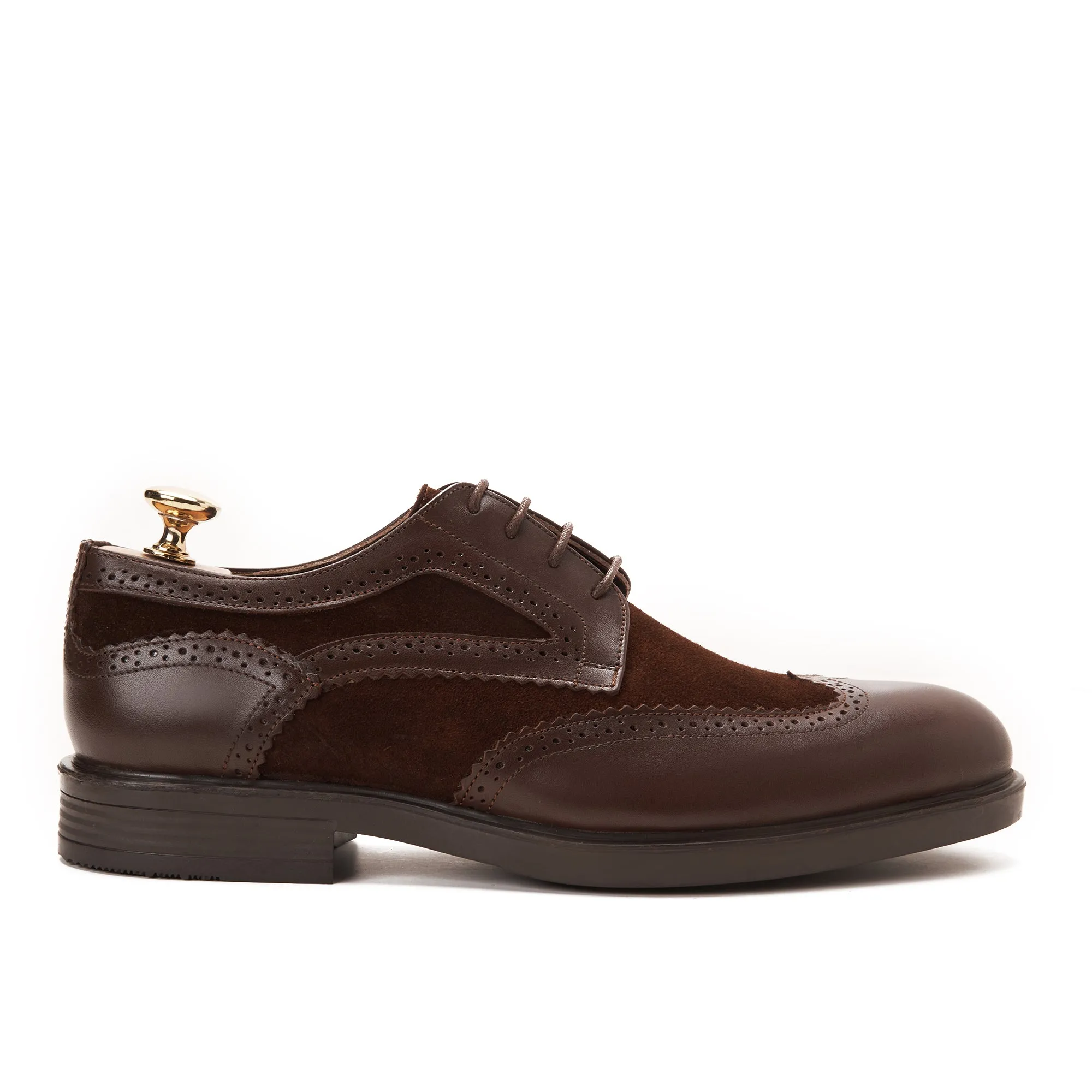 Callisto Derby Brogue with Suede