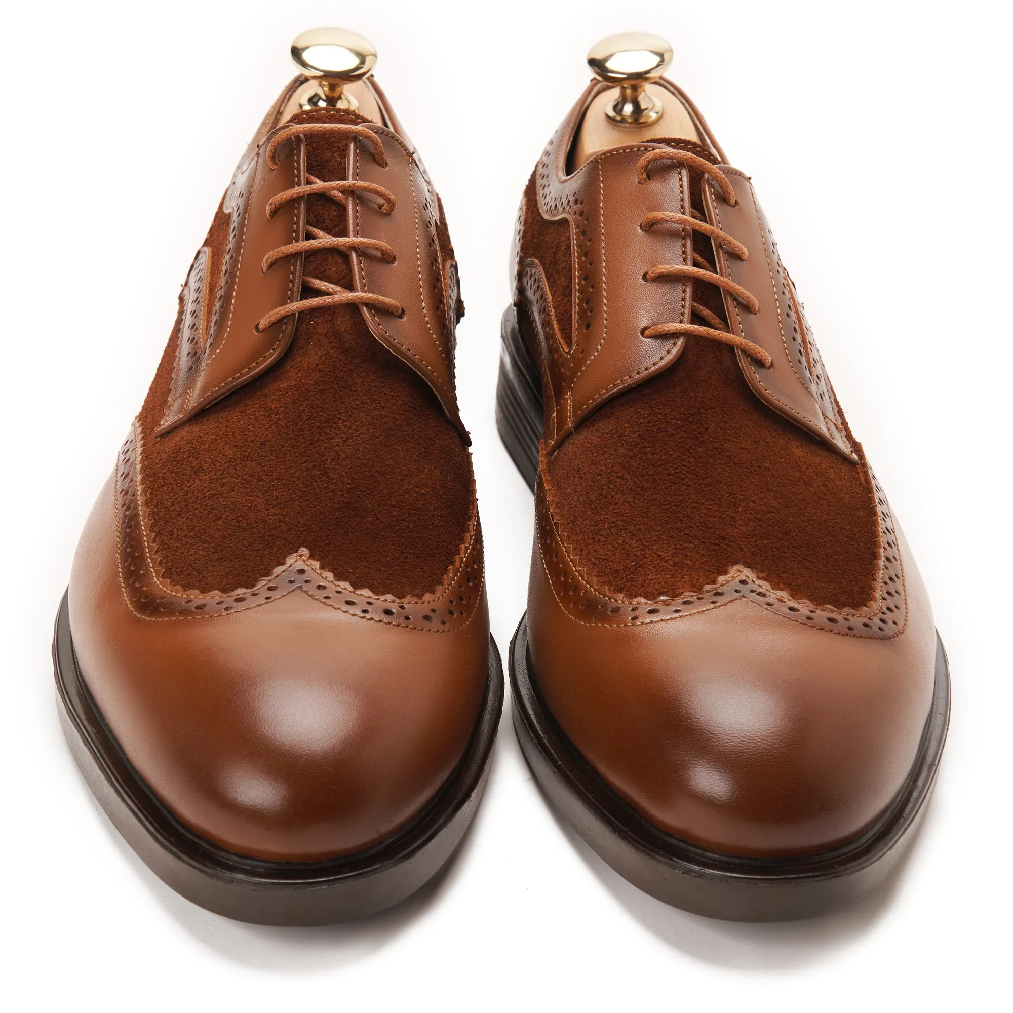 Callisto Derby Brogue with Suede