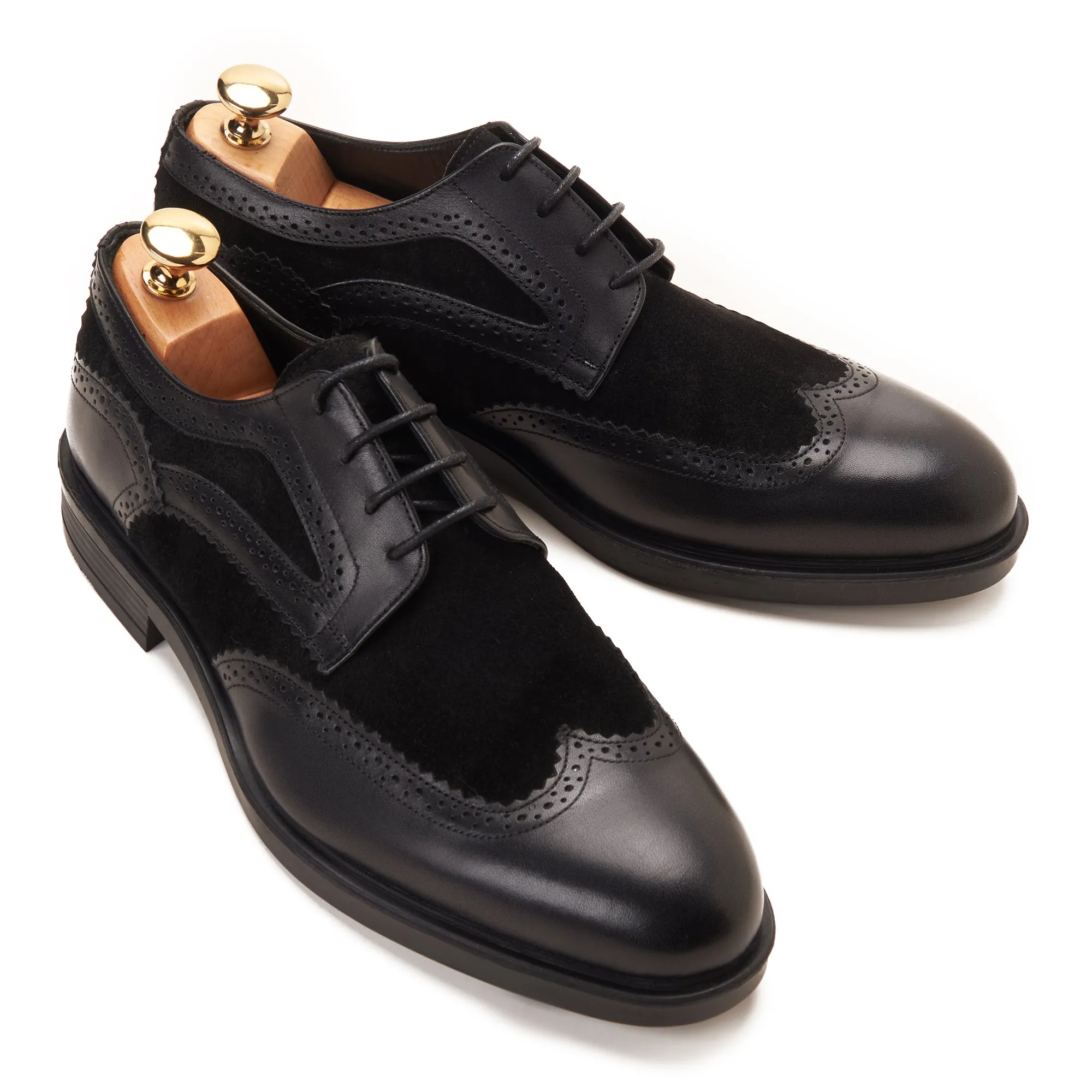 Callisto Derby Brogue with Suede