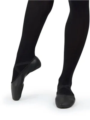 CAPEZIO - Juliet II Ballet Shoe Adults / Split Sole / Leather / Black