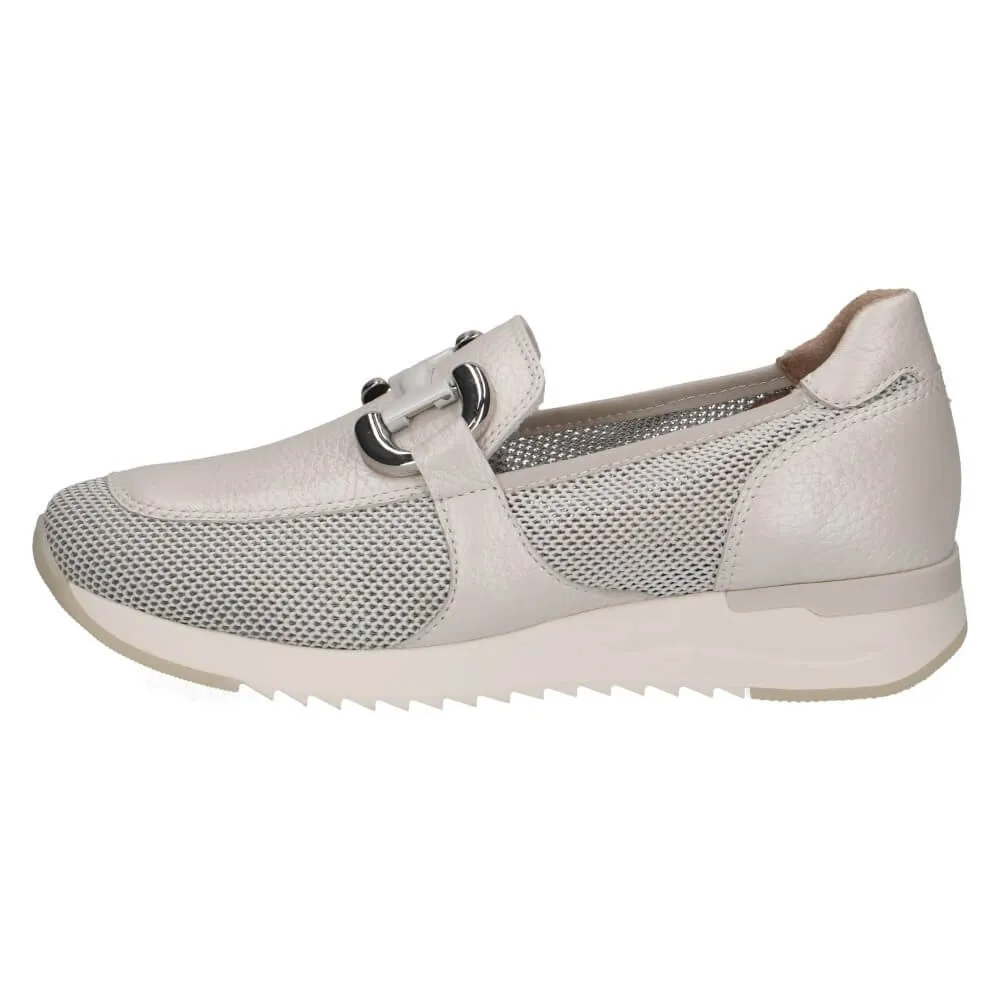 Caprice 9-24536 Leather Mix Slip-on -PEARL
