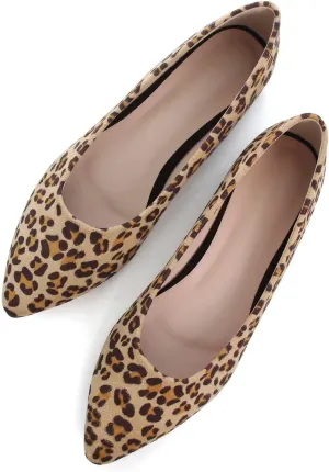 ChaiRong Zhou Women Pointed Toe Ballets Flats Comfort Slip On Walking Shoes for Driving