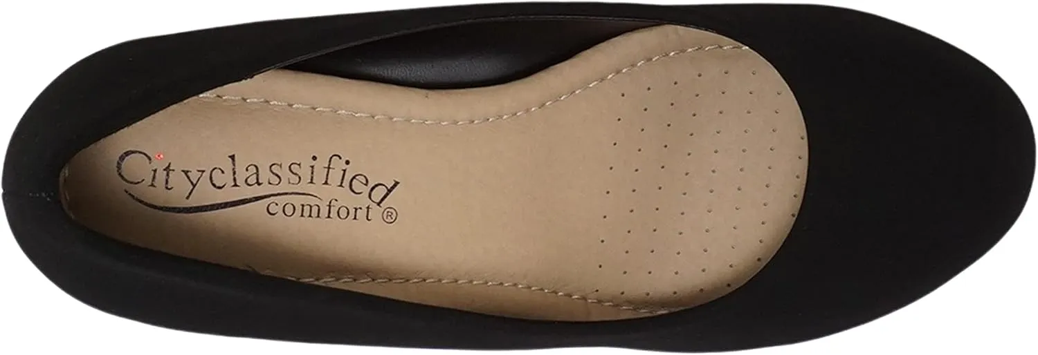 CITYCLASSIFIED Mark/Thomas ~ Womens Mary Jane Strap Comfortable Office Dress Platform Wedge Pump Heel Shoes