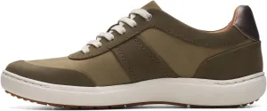 Clarks Unisex Nalle Fern Sneaker, Olive Comb, 0 US Women