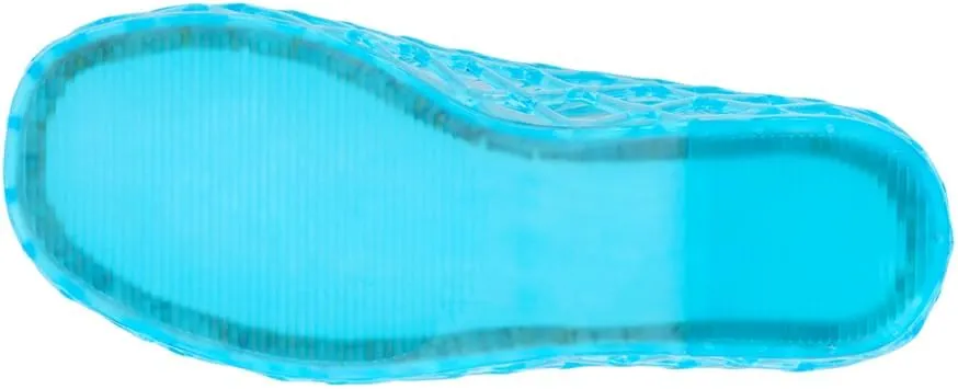 Coconuts by Matisse Womens Marlow Jelly Slip On Flats Casual - Black