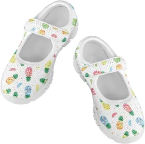 Coloranimal Mary Jane Shoes for Girls Casual Dress Shoes Single Buckle Princess Shoes Girls Flats Back to School Uniform Shoes