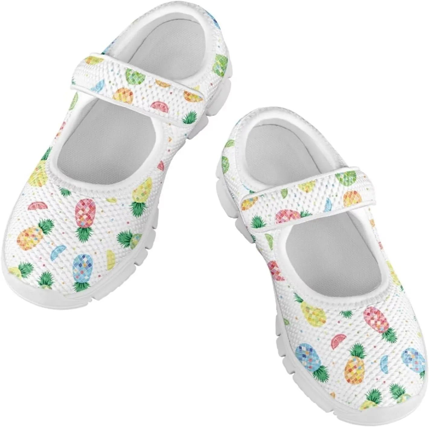 Coloranimal Mary Jane Shoes for Girls Casual Dress Shoes Single Buckle Princess Shoes Girls Flats Back to School Uniform Shoes