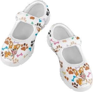 Coloranimal Mary Jane Shoes for Girls Princess Shoes Ballet Flats Girls Dress Shoes Single Buckle Uniform Shoes Casual Mary Jane Flats