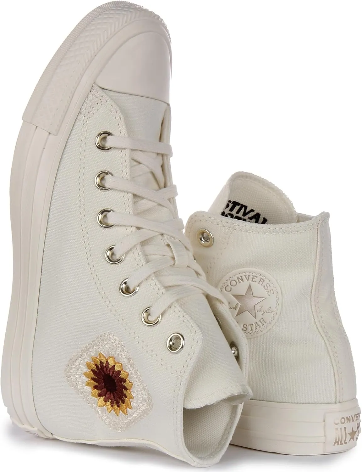 Converse A03514C Men's CTAS Festiv Floral Embroidery Trainers