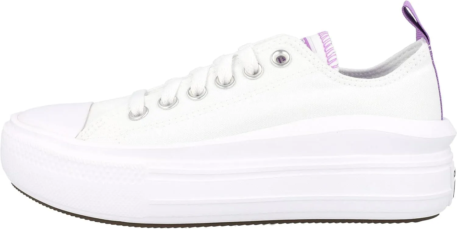 Converse Boy's Chuck Taylor All Star Move Ox-Canvas Color (Big Kid) Platform