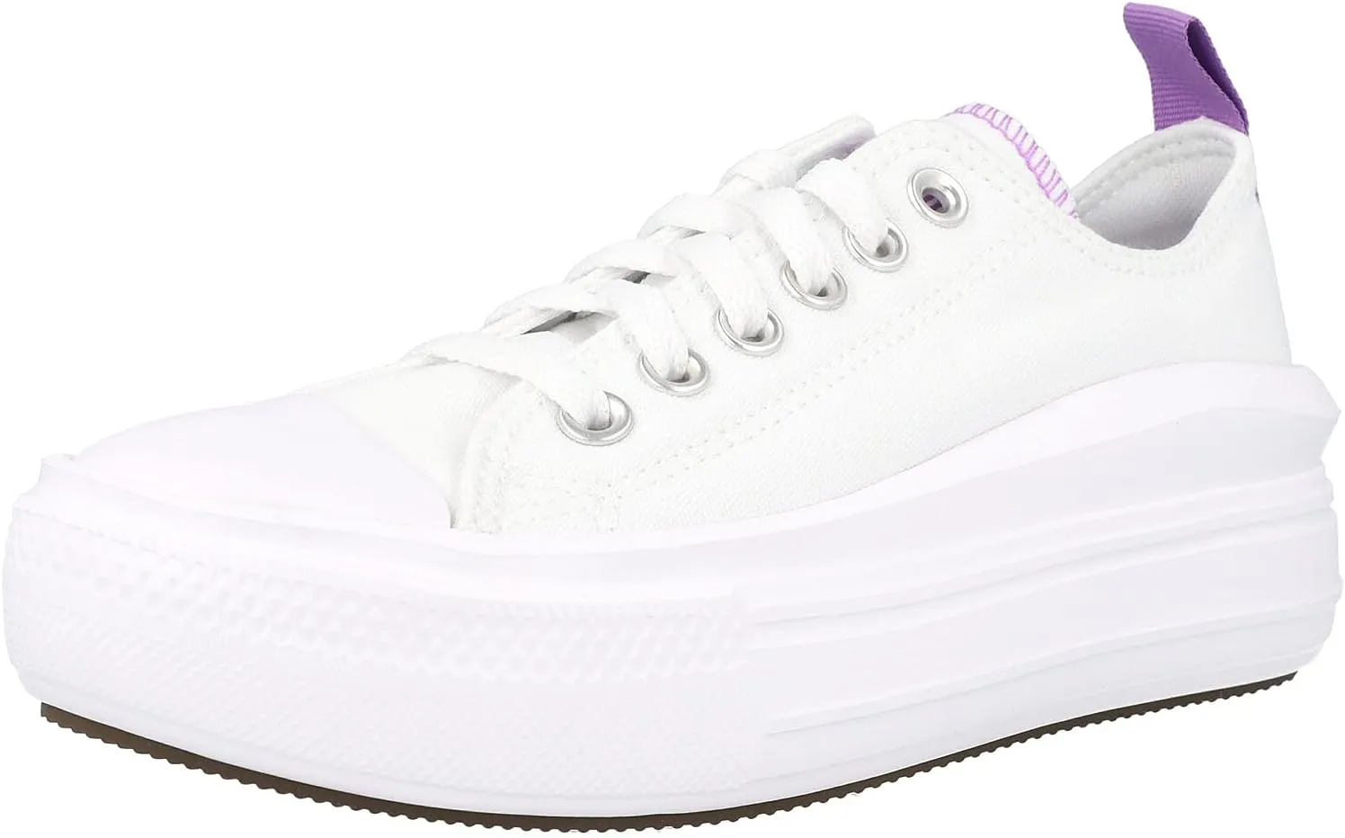 Converse Boy's Chuck Taylor All Star Move Ox-Canvas Color (Big Kid) Platform