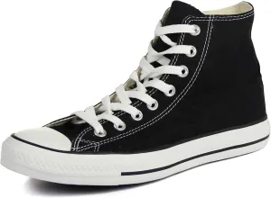 Converse Chuck Taylor All Star Hi Top Sneaker Black Canvas 12.5 Women/10.5 Men