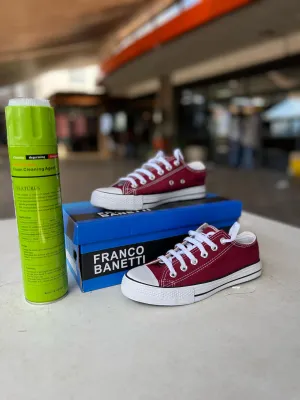 Converse Maroon Canvas Sneakers - Classic Style