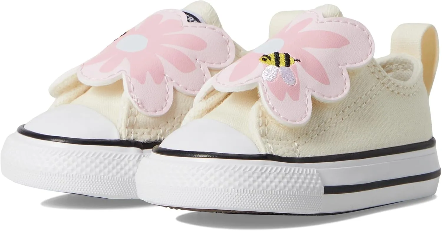 Converse Unisex-Child Chuck Taylor All Star One Strap Floral Easy-on (Infant/Toddler) Sneaker