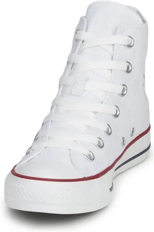 Converse Unisex Chuck Taylor All Star HI Basketball Shoe (9 B(M) US Women / 7 D(M) US Men, Optical White)