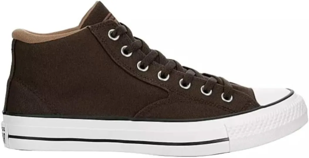 Converse Unisex Chuck Taylor All Star Malden Mid Canvas Sneaker - Lace up Closure Style - Cave Green/Mosy Sloth