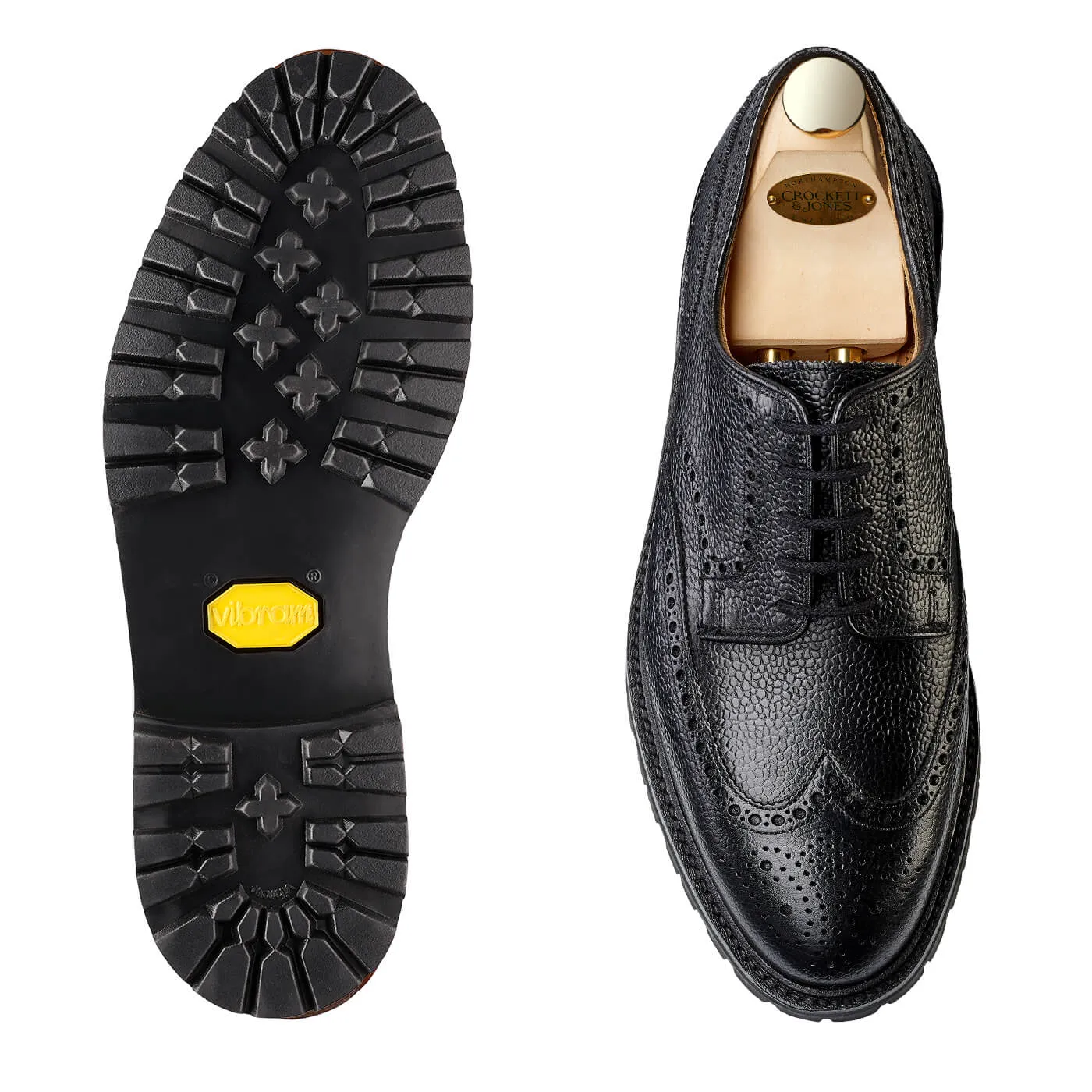Crockett & Jones | Pembroke | Black Scotch Grain
