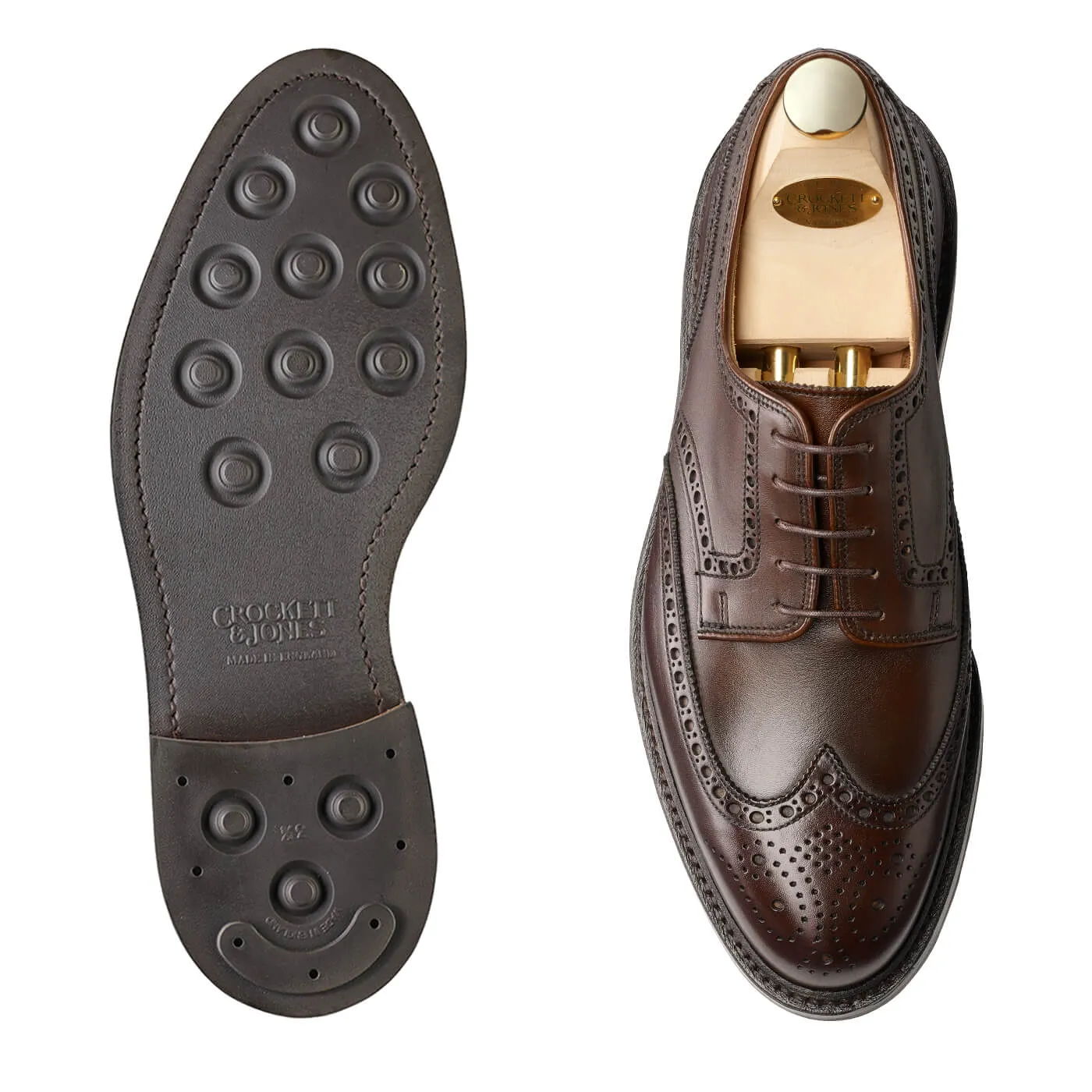 Crockett & Jones | Pembroke | Dark Brown Wax Calf
