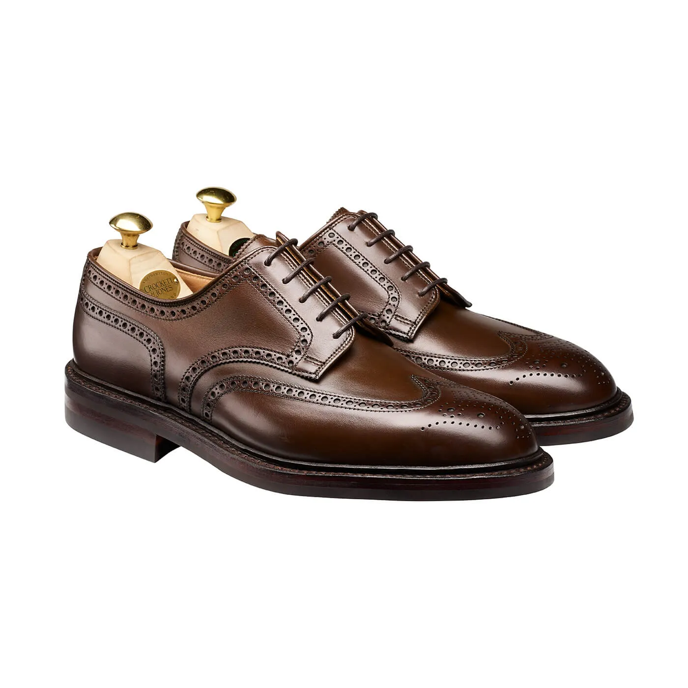Crockett & Jones | Pembroke | Dark Brown Wax Calf