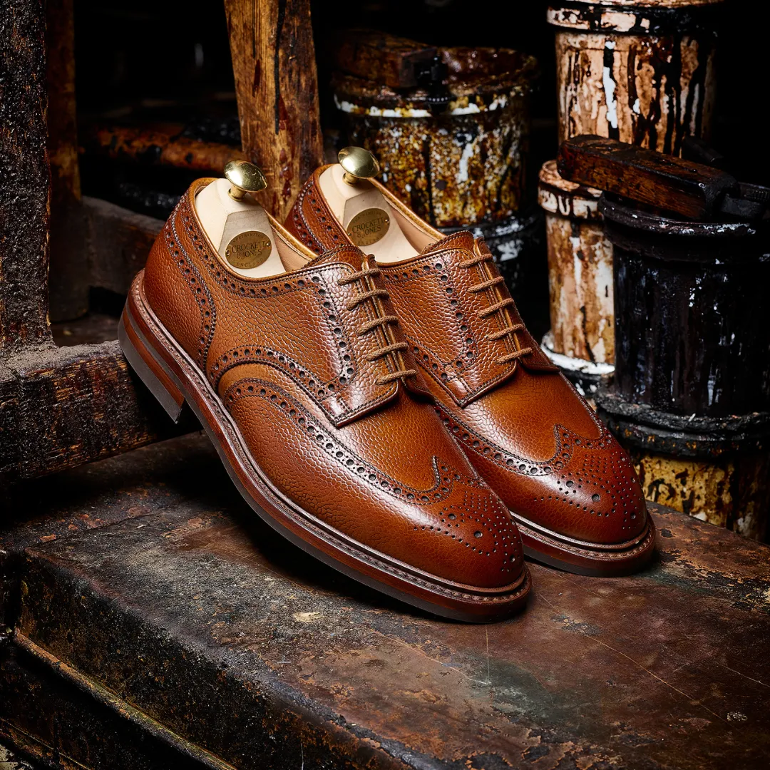Crockett & Jones | Pembroke | Tan Scotch Grain