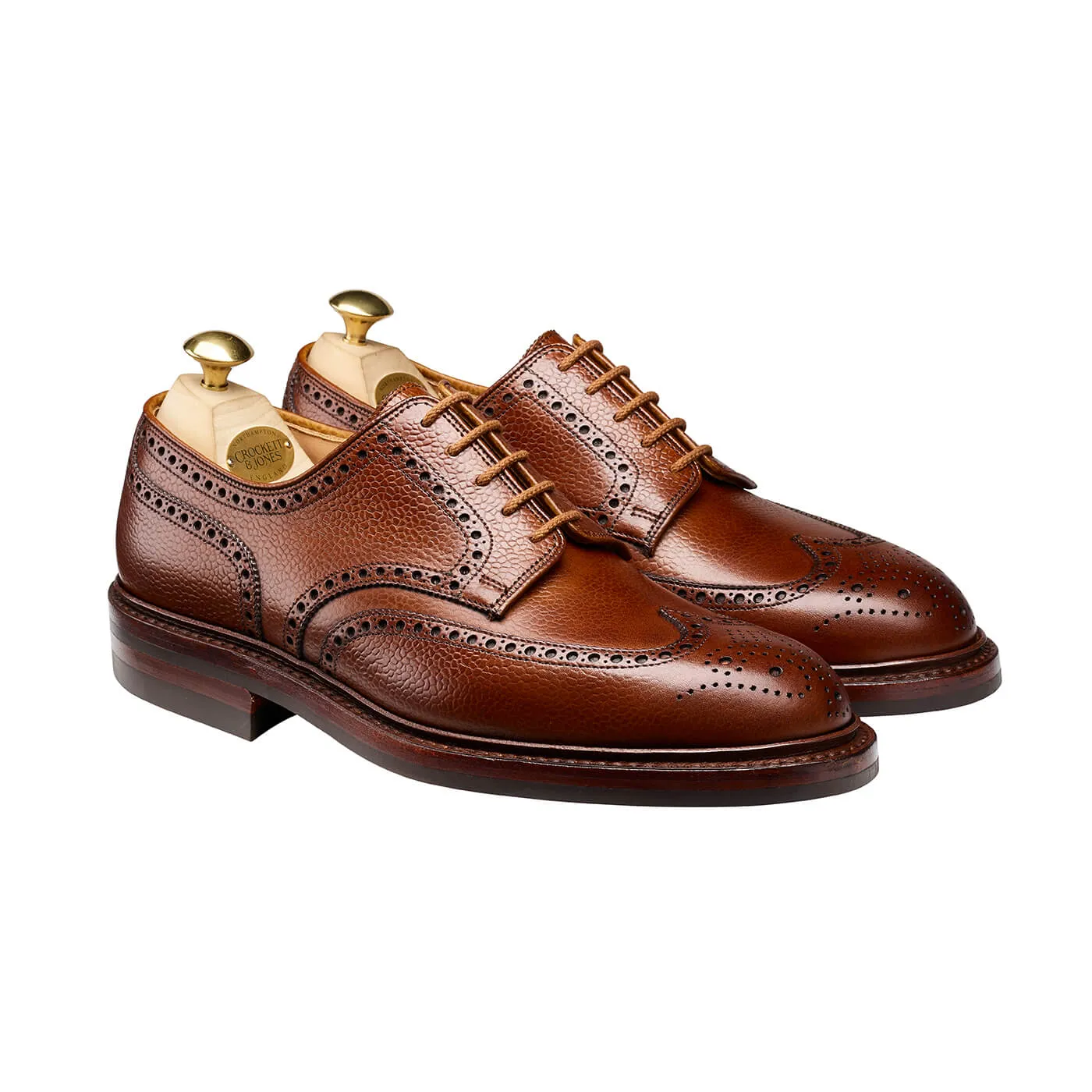 Crockett & Jones | Pembroke | Tan Scotch Grain