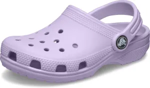 Crocs Kids Classic Clog (Toddler) - Clogs for Kids - Synthetic Upper - Ventilation Holes - Round Toe Lavender 8 Toddler M
